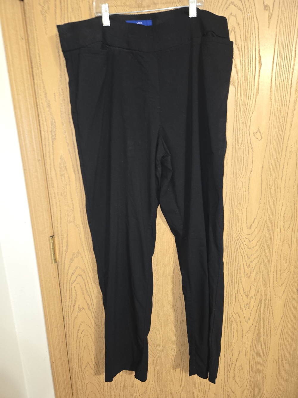 Apt. 9 Black Women's Stretch Trousers